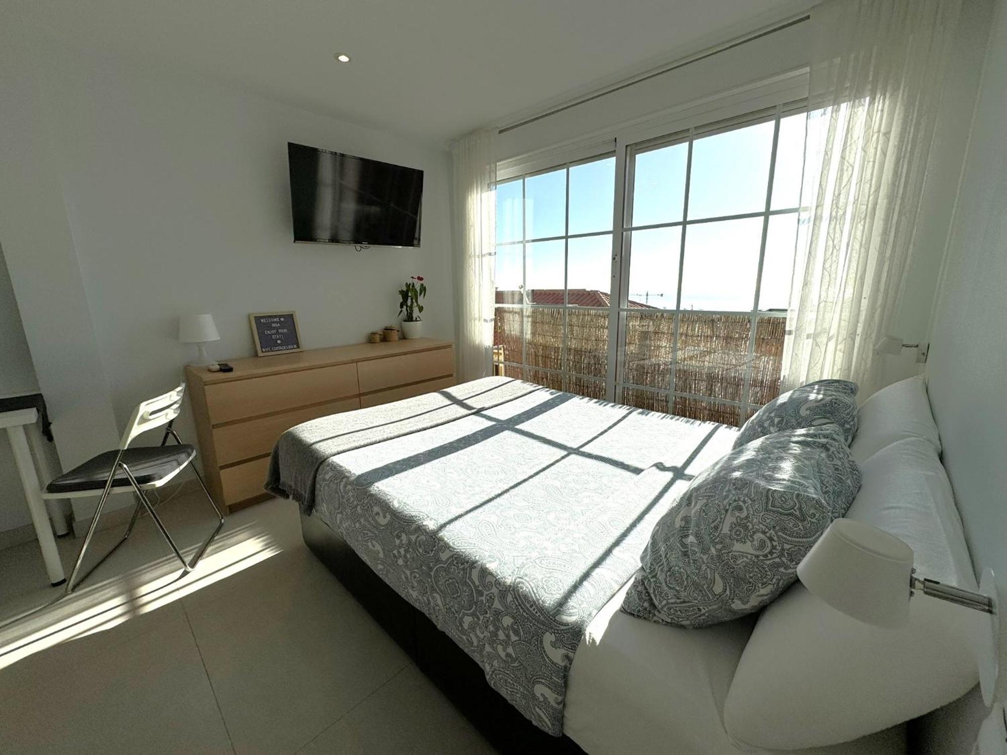 Peaceful Studio With Amazing Sea Views And Free Parking Benalmádena Eksteriør bilde