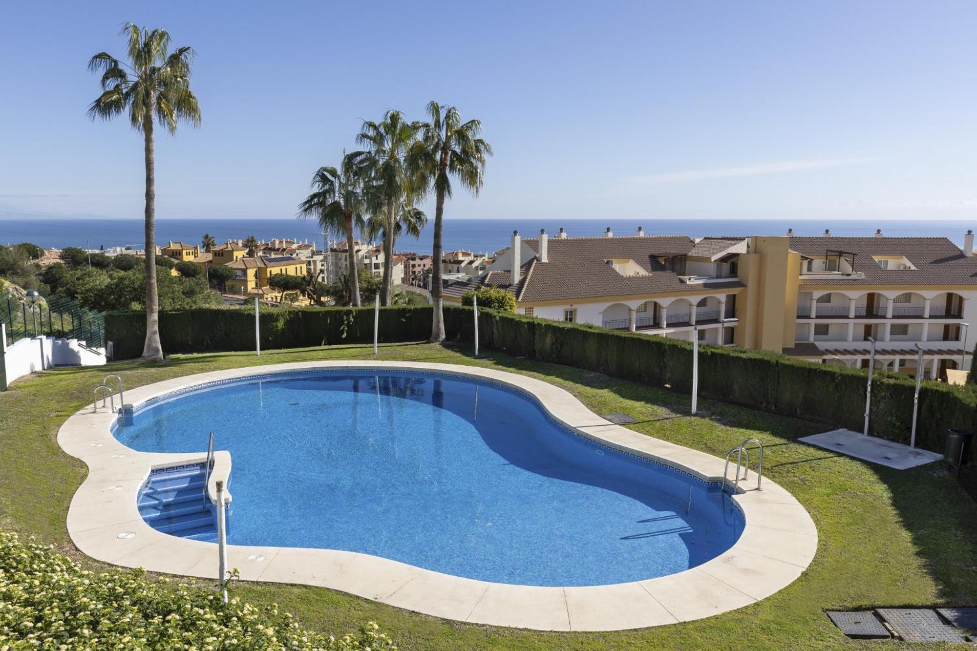 Peaceful Studio With Amazing Sea Views And Free Parking Benalmádena Eksteriør bilde